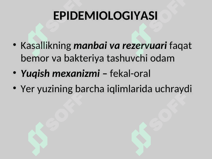 TIFOPARATIFOZ KASALLIKLAR 7