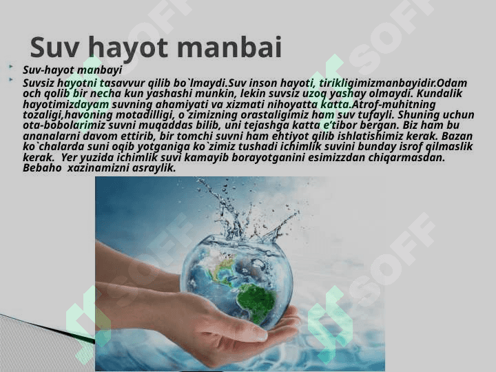 Suvlarni ifloslanish manbalari 3