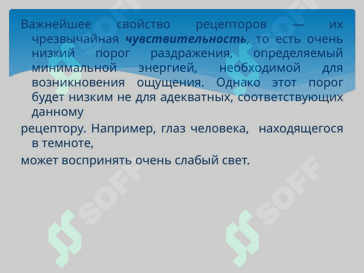 Физиология анализаторов 4