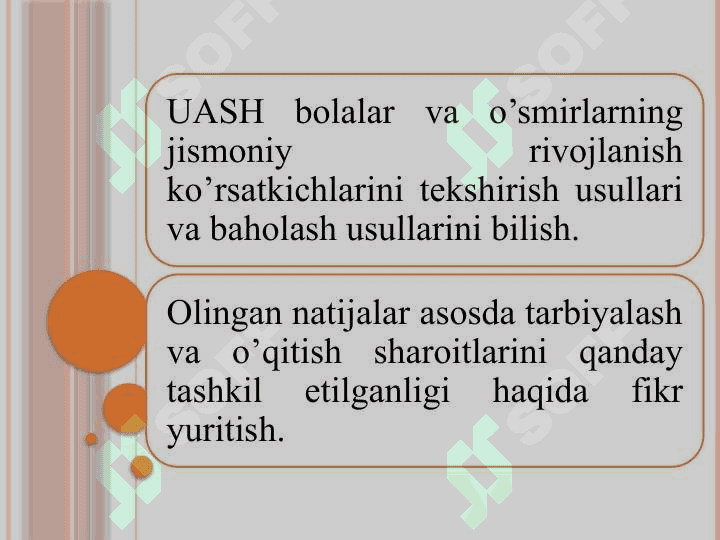Turli yoshdagi bolalarning jismoniy va psixomotor rivolanish ko’rsatkichkarini aniqlsh 2