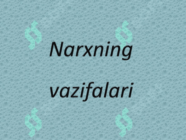Maksimal  va minimal narxlar 8