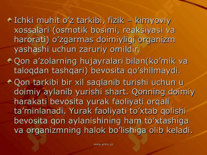 Qon fizik kimyoviy hususiyatlarini tekshirish eritrolistlar va gemoglabin 5