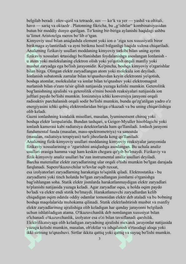 ERITMADAGI HAMMA IONLARNING ELEKTROSTATIK O‘ZARO TA’SIR DARAJALARI 3