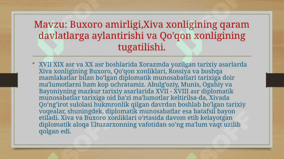 XIva xonligining tugatilishi 2