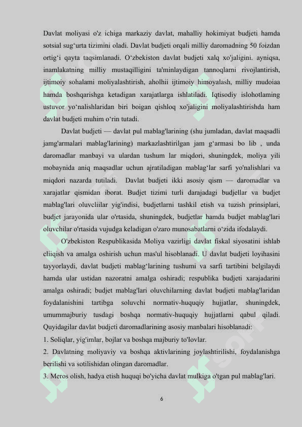 SOLIQLAR VOSITASIDA IQTISODIYOTNI TARTIBGA SOLISH MAXANIZIMI 5