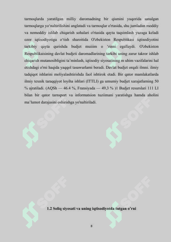SOLIQLAR VOSITASIDA IQTISODIYOTNI TARTIBGA SOLISH MAXANIZIMI 7