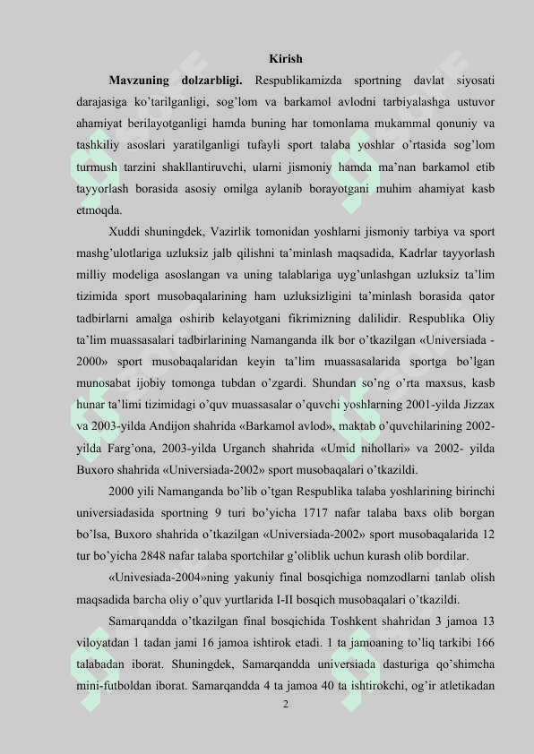 SPORTCHILARNING MUSOBOQA OLDI VA MUSOBAQAGA TAYYORLASHNING IJTIMOIY PSIXOLOGIK MUOMMOLARI 2