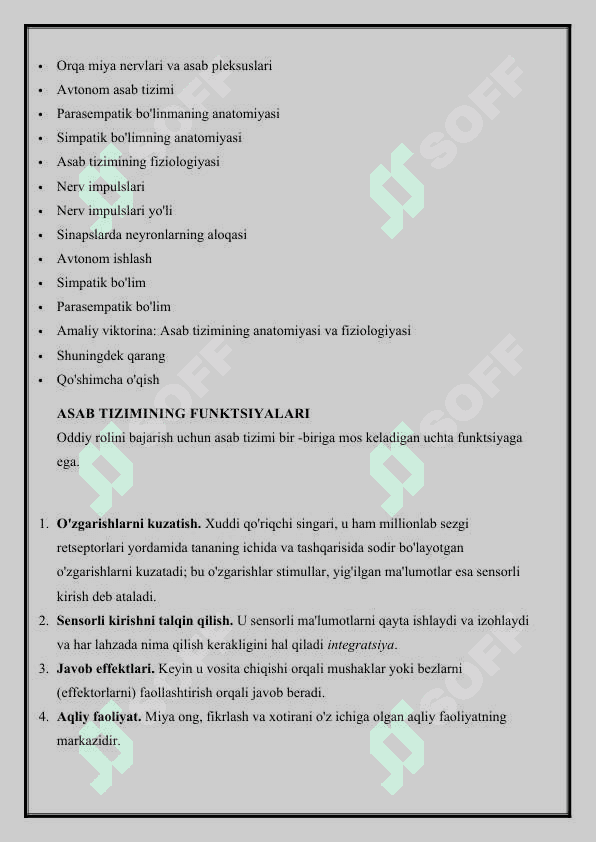 Asab tizimi patologik fiziologiyasi 3