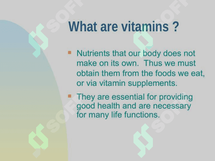 VITAMINS 2