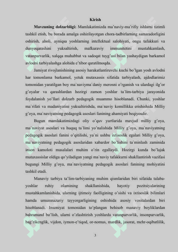 Tarbiyaviy jarayonda g’oyaviy siyosiy axloqiy tarbiyani tashkil etish 3