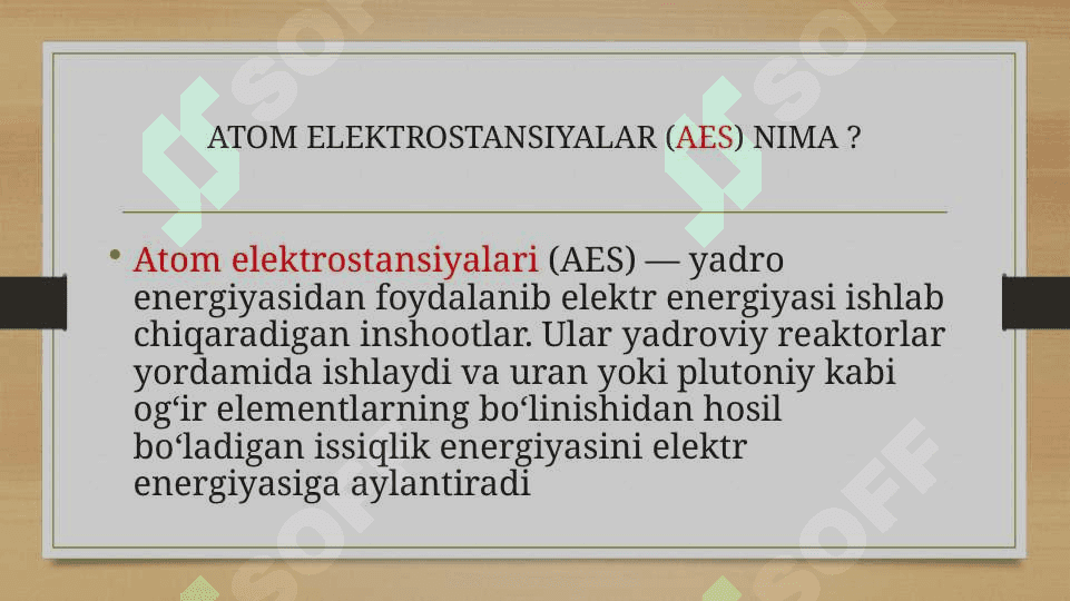 ATOM ELEKTROSTANSIYALAR 3