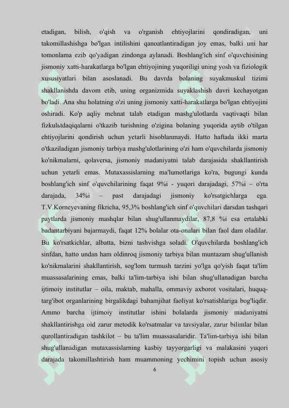 UMUMIY O'RTA TA'LIM TIZIMIDA TARBIYANING O'RNI VA AHAMIYAT 6
