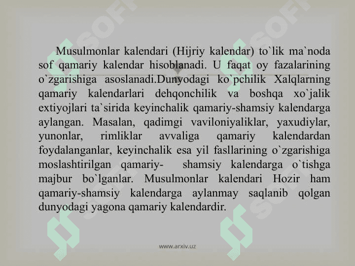 Hijriy yil hisobi 3