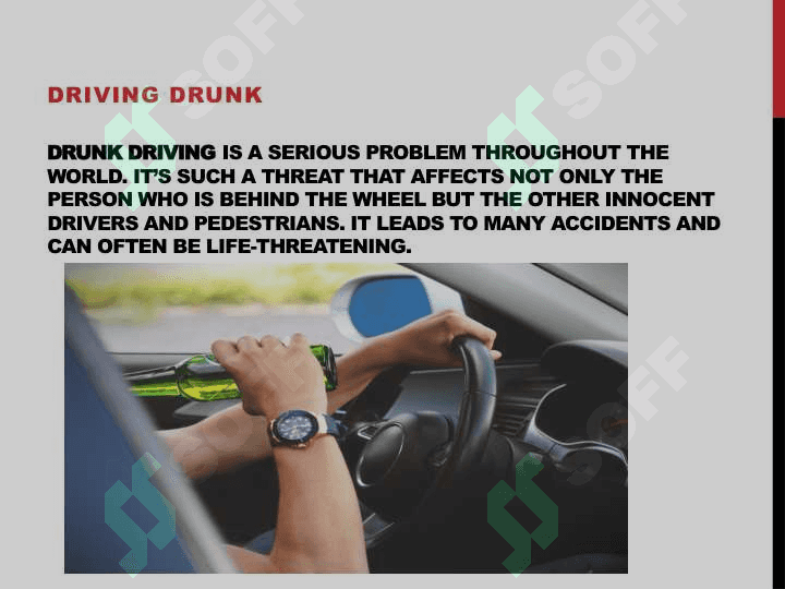 Driving drunk 3