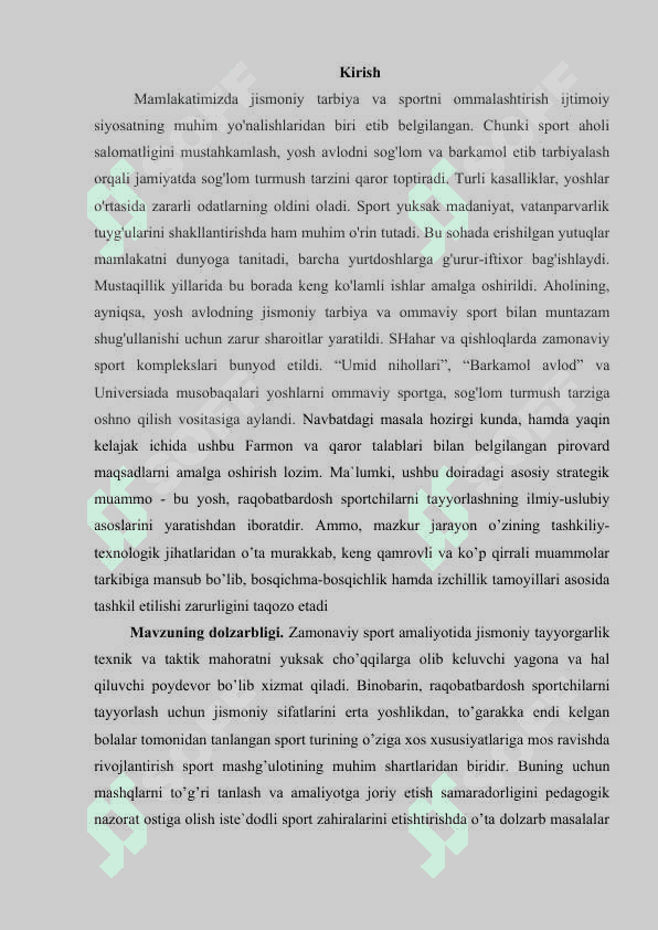 VOLEYBOLDA TEZKORLIK QOBILYATLARINI RIVOJLANTIRISH METODIKASINI TAVSIFI 2