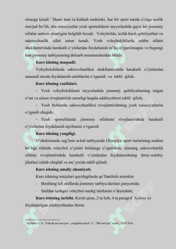 VOLEYBOLDA TEZKORLIK QOBILYATLARINI RIVOJLANTIRISH METODIKASINI TAVSIFI 3