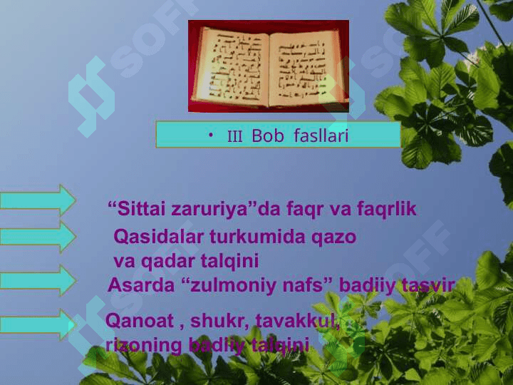 Alisher  Navoiy “Sittai zaruriya” qasidalar turkumining o’rganilishi va talqinlari 5