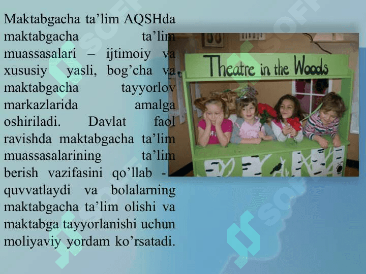 AMERIKA QO`SHMA SHTATLARIDA TA’LIM TIZIMINING TUZILISH VA O`ZIGA 7