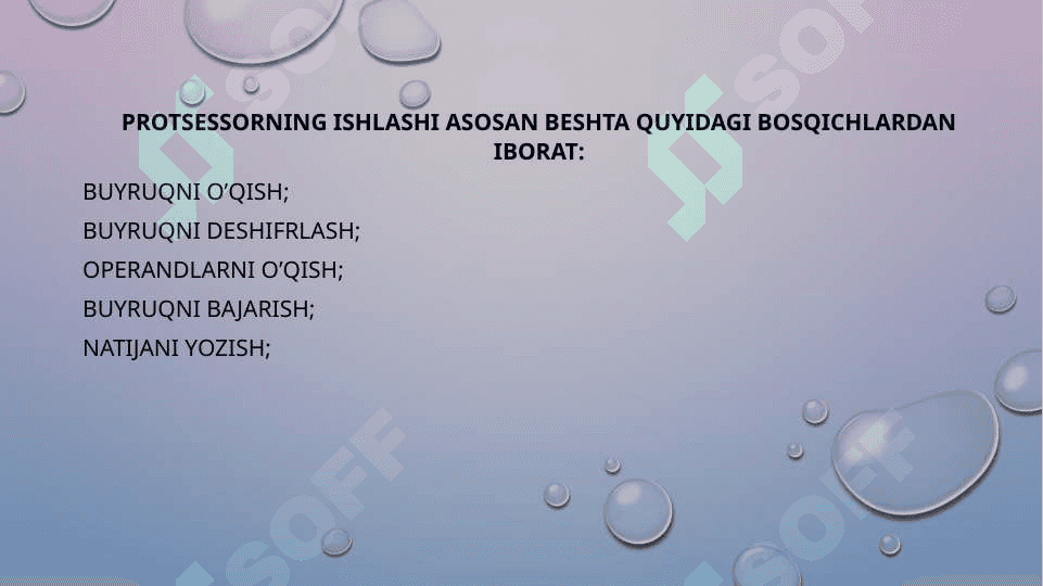 Buyruqlar tizimi arxitekturasi 3