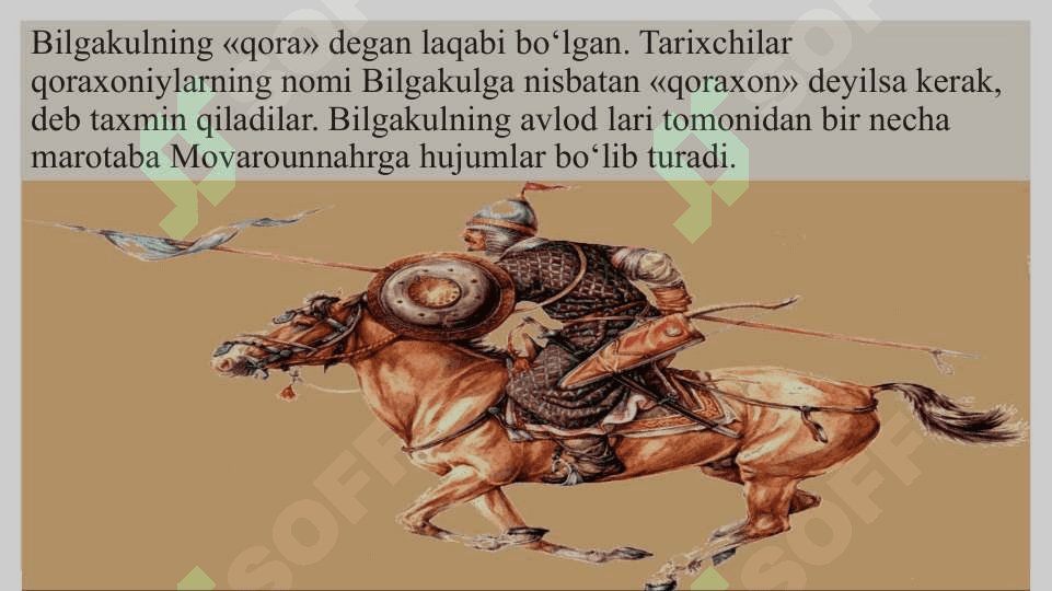 Qoraxoniylar 3