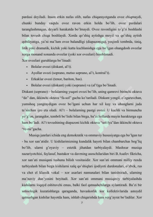 XOR MA’DANIYATINING KELIB CHIQISH TARIXI 7
