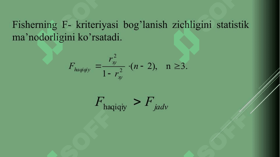 ЭКОНОМЕТРИК МОДУЛЛАРНИ БАҲОЛАШ 7