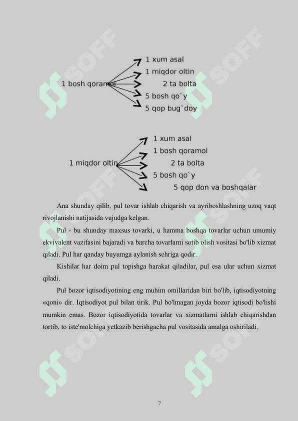 PUL TIZIMI VA UNING EVOLYUTSIYASI 7