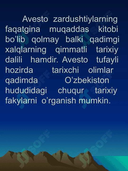 O’zbekiston  davlatchiligi tarixida  ma’naviy qarashlar 2