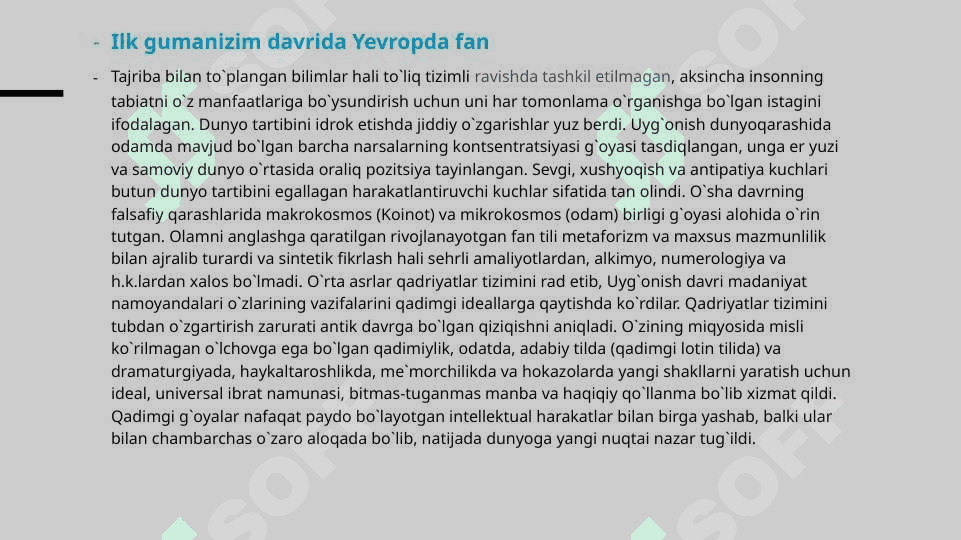 O’rta asrlarda yevropa fani 4