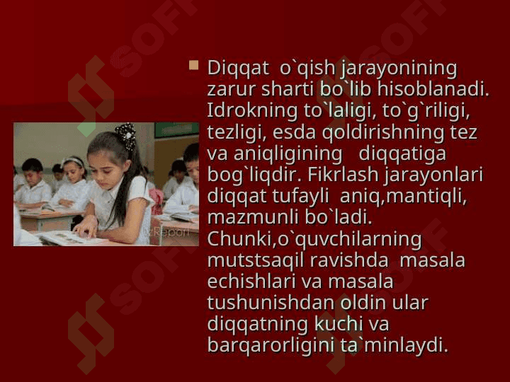 Boshlang`ich maktab yoshidagi bolalarni ta`limda psixologik tayyorgarlik darajasini aniqlash 6