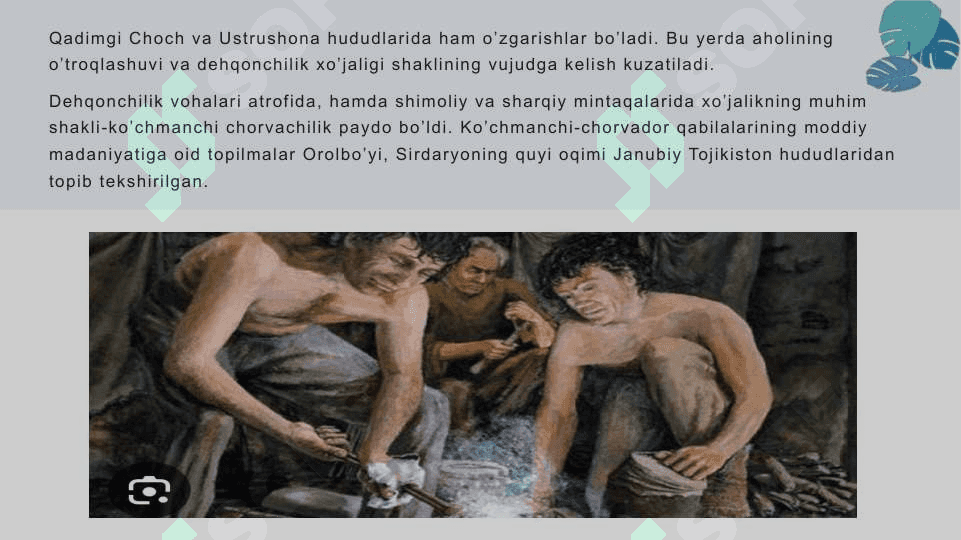 O’rta Osiyoning temir davri me’morchiligi 6