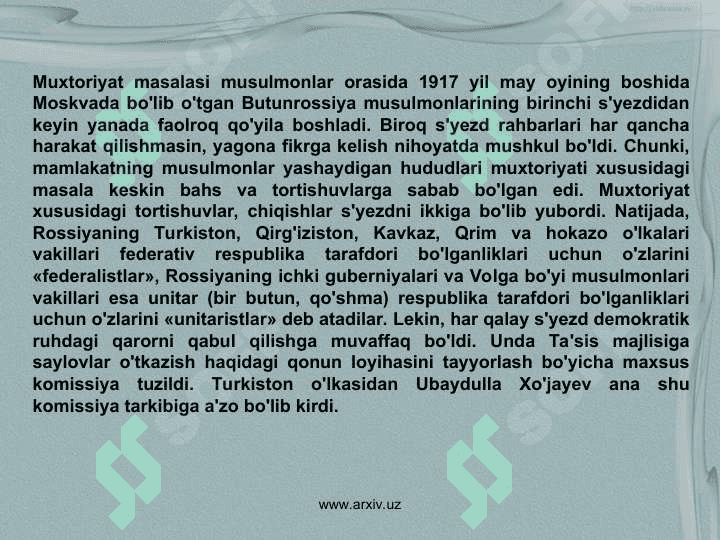 Turkiston muxtoriyati 7