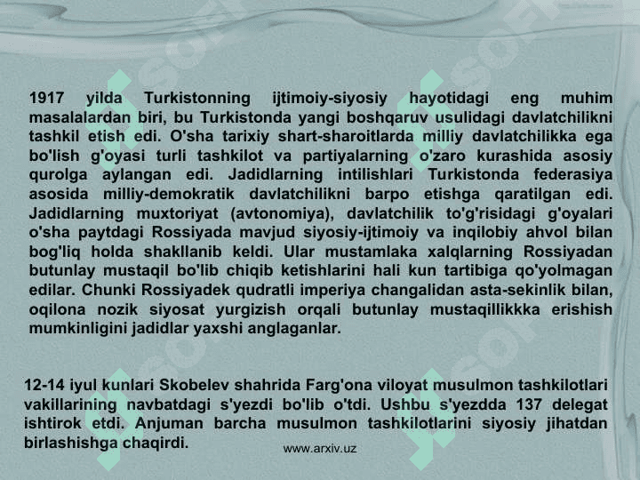Turkiston muxtoriyati 8