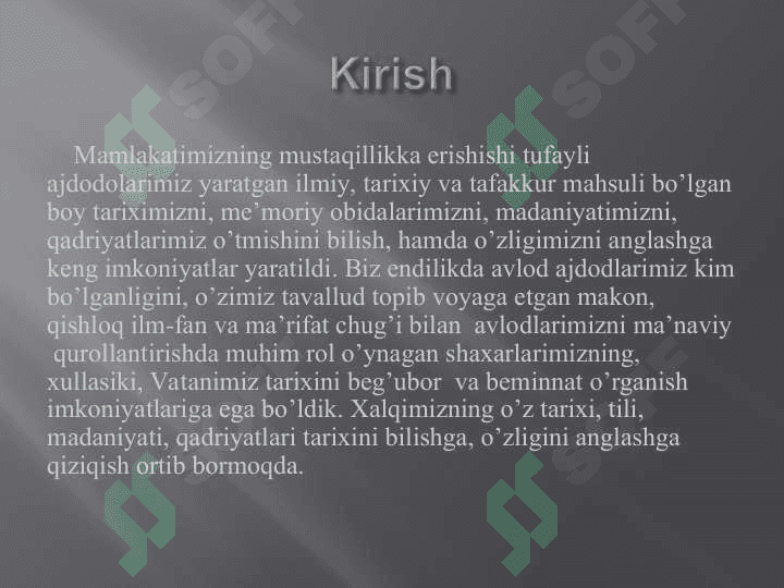 Tеmirning хаlq хo’jаligigа kirib kеlishi vа uning shахаrsоzlikdа qo’llаnilishi 2