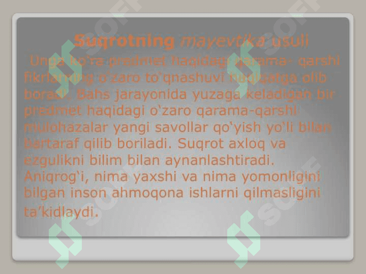 Suqrot Buyuk Mutaffakir 8