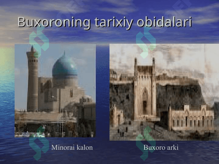 Turkistonning uch xonlikka bo’linishi 8