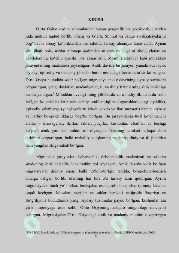 O’rta osiyohududidagi antikda davr migratsiyasini o’rganish 2