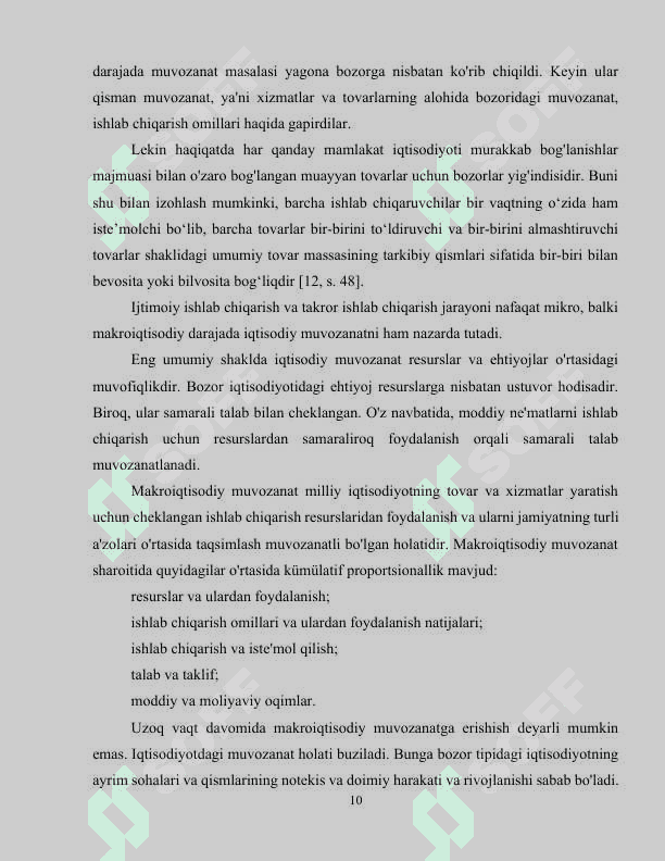 YALPI TALAB VA YALPI TAKLIF RAG'BATLANTIRISH YO'LLARI 8