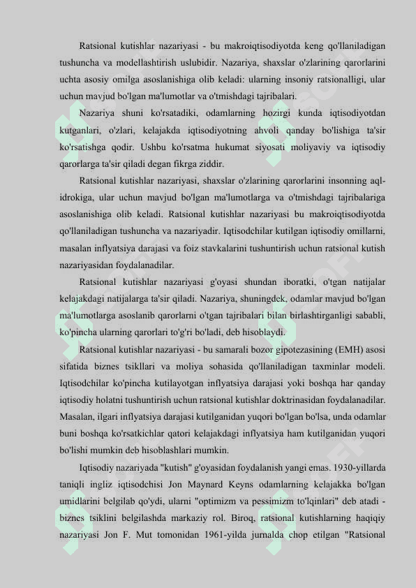 RATSIONAL KUTISH NAZARIYASI 5