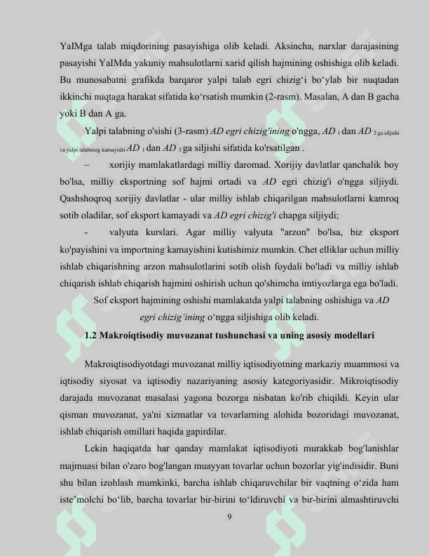 YALPI TALAB VA YALPI TAKLIF RAG'BATLANTIRISH YO’LLARI 7