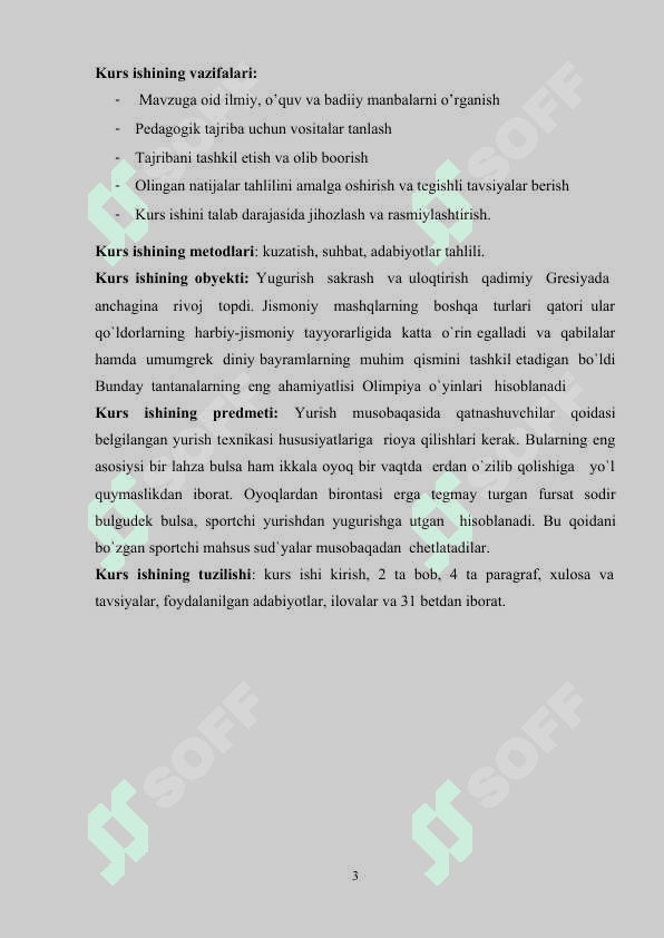YENGIL ATLETIKADA TAYYORGARLIK TURLARINING O'RNI 3