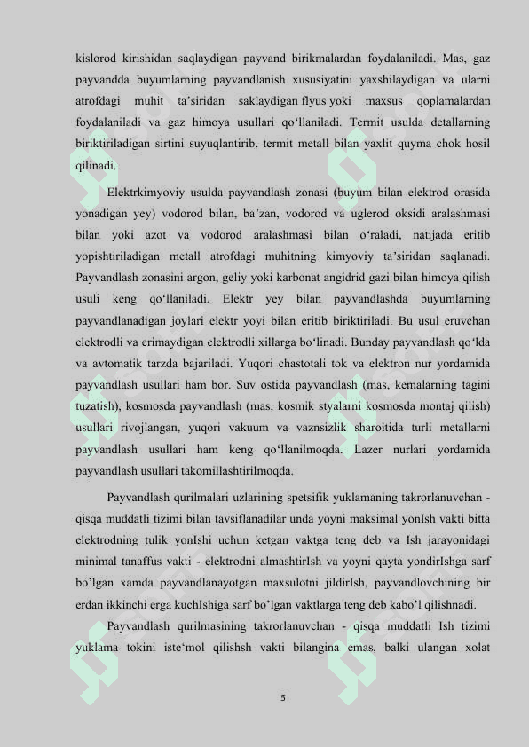 Yog‘och xomashyo tayyorlash to’grisida asosiy tushunchalar. Buyum yasash texnologiyasi va yasalgan buyumning sifati, ishlatilgan meterialning xossalariga bog‘liqligini o’rganish 5