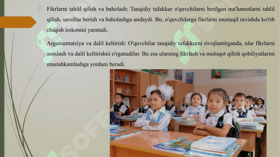 OʼQUVCHILARDA TANQIDIY TAFAKKUR SHAKLLANISHINING OʼZIGA XOSLIKLARI 3