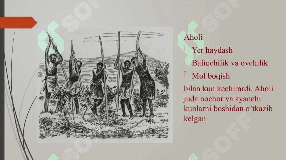 XIX asr oxiri XX asr boshlarida Shimoliy Afrika 5