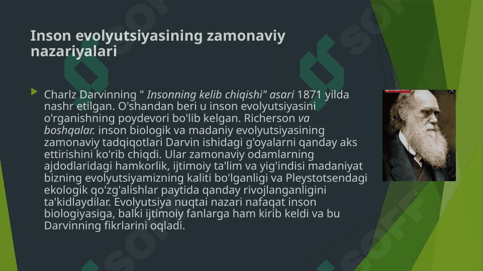 Zamonaviy antropogenez nazariyalar 2