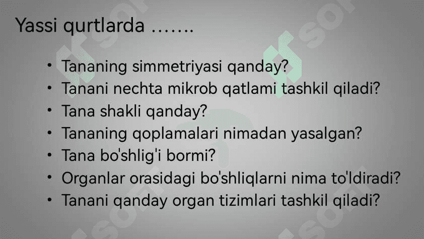 Qurtlar parazitlardir 2