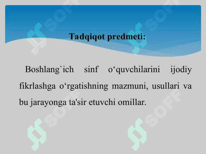 Boshlang’ich sinf ona tili darslarida o’quvchilarni ijodiy fikrlashga o’rgatish usullari 8