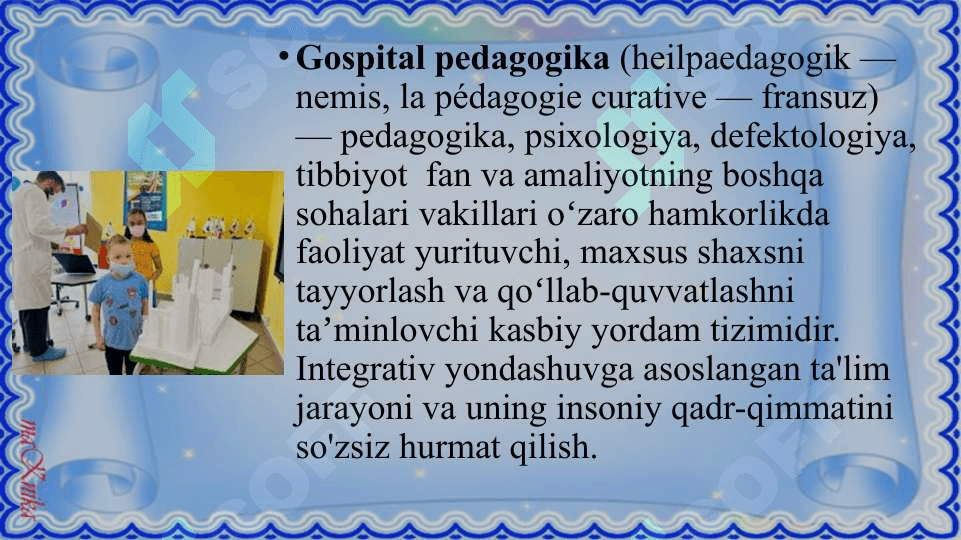 Gospital pedagogika – inklyuziyani ajralmas qismi sifatida 6