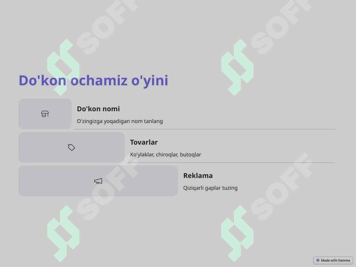 “Ot yasovchi qo‘shimchalar” Sinf-3 5