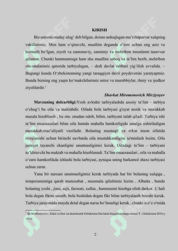 BOLA TARBIYASIDA MAHALLA VA MAKTAB RO'LI 2